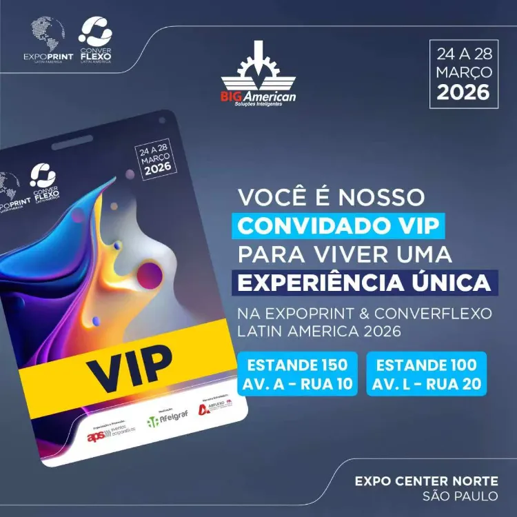 न्यू सॅटर वेन्झू फेइहुआ प्रिंटिंग मशिनरी कं, लि. एक्सपोप्रिंट लॅटिन अमेरिका 2026 मध्ये सहभागी होईल, उच्च-गुणवत्तेची उत्पादने जगासोबत शेअर करेल.